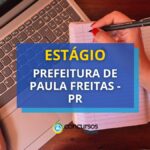 Prefeitura de Paula Freitas – PR está com edital de