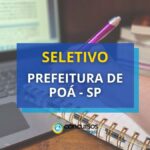 Prefeitura de Poá - SP divulga novo edital de processo