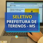 Prefeitura de Terenos - MS anuncia edital de seletivo