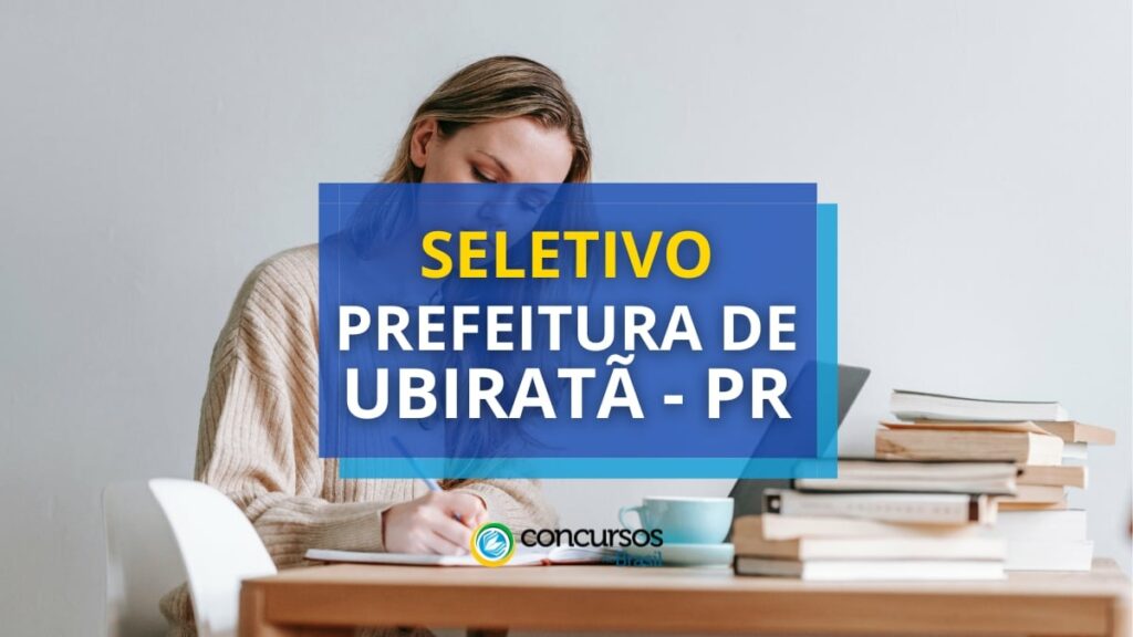 Prefeitura de Ubiratã - PR abre vaga; R$ 9,4 mil