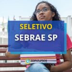 SEBRAE SP lança processo seletivo com 7 editais; até R$