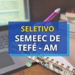 SEMEEC de Tefé – AM oferta 730 vagas em processo