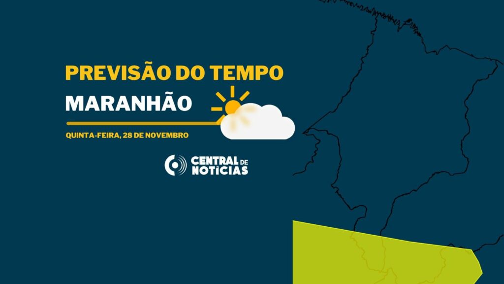 Tempo firme e ensolarado no norte do MA nesta quinta,