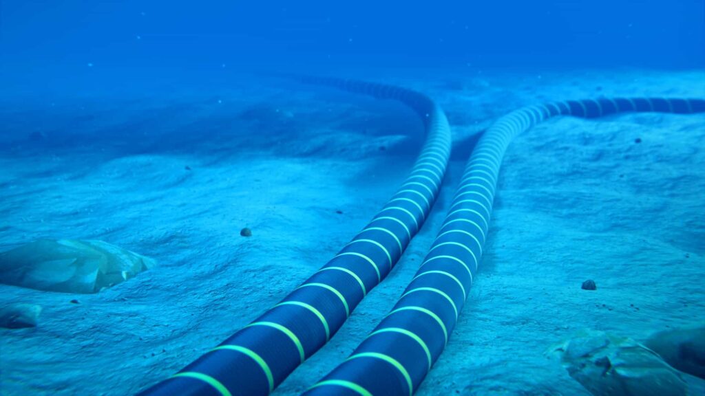 Único cabo submarino que conecta Finlândia à Europa Central se