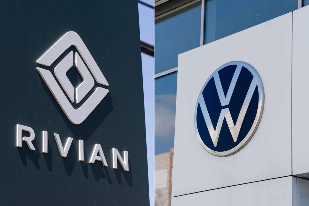 Volkswagen e Rivian firmam parceria para desenvolver veículos elétricos