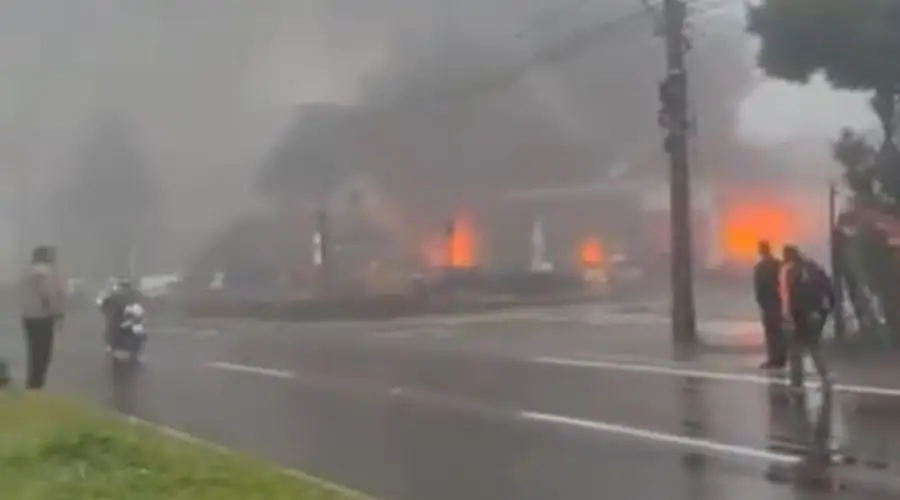 Avião cai em Gramado, no Rio Grande do Sul