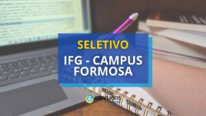 Campus Formosa lança novo edital de seletivo