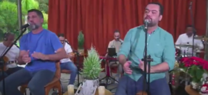 Cláudio Castro faz live com música e oração (acompanhe ao