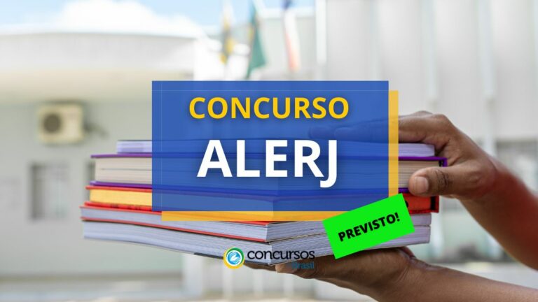 Concurso ALERJ é anunciado; 109 vagas estão previstas