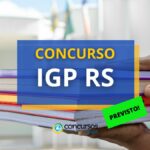 Concurso IGP - RS: comissão formada; edital para 234 vagas