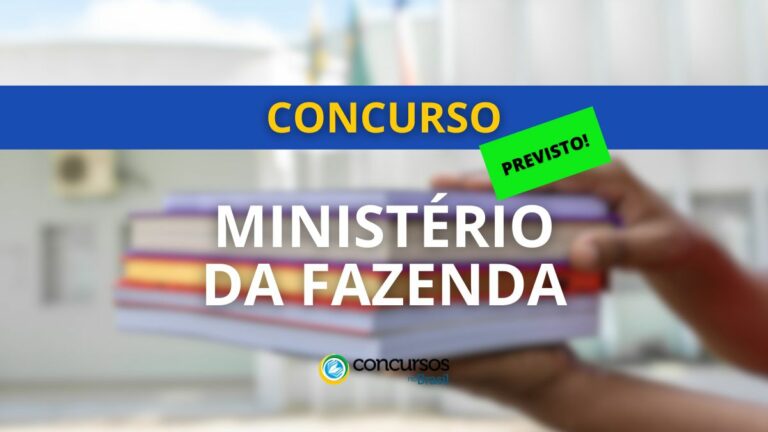 Concurso Ministerio da Fazenda é autorizado; 30 vagas