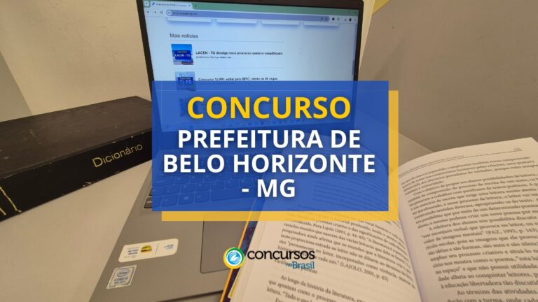 Concurso Prefeitura de Belo Horizonte