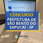 Concurso Prefeitura de São Bento do Sapucaí