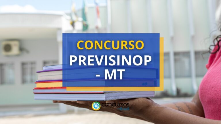 Concurso PreviSinop - MT oferece remuneração de até R$ 8,1