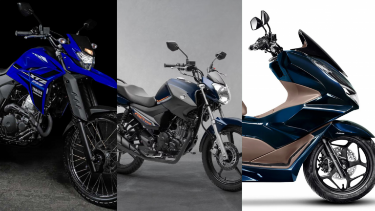 Confira a lista das 10 motos novas mais vendidas no