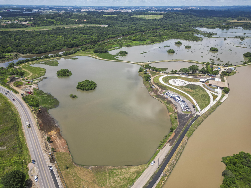 Curitiba inaugura reserva de água para emergências com 43 milhões