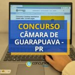 Edital concurso Câmara de Guarapuava