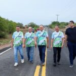 Estrada do Afoga é entregue à população de Anajatuba e