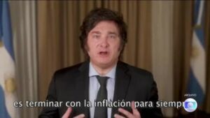 Globo comemora choque neoliberal de Milei na economia argentina