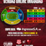 Ingressos para o jogo Bangu x Flamengo em São Luís