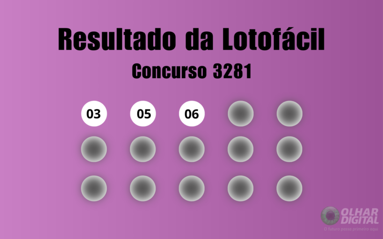 Lotofácil 3281: veja resultado de hoje, segunda-feira (30)