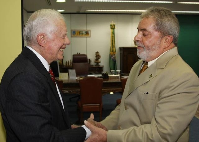 Lula lamenta morte de Jimmy Carter: “amante da democracia e