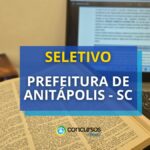 Prefeitura de Anitápolis - SC oferece mensais de até R$