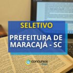 Prefeitura de Maracajá - SC oferece mensais de até R$