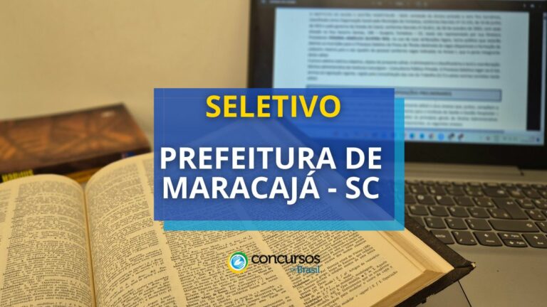 Prefeitura de Maracajá - SC oferece mensais de até R$