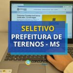 Prefeitura de Terenos - MS abre edital de processo seletivo