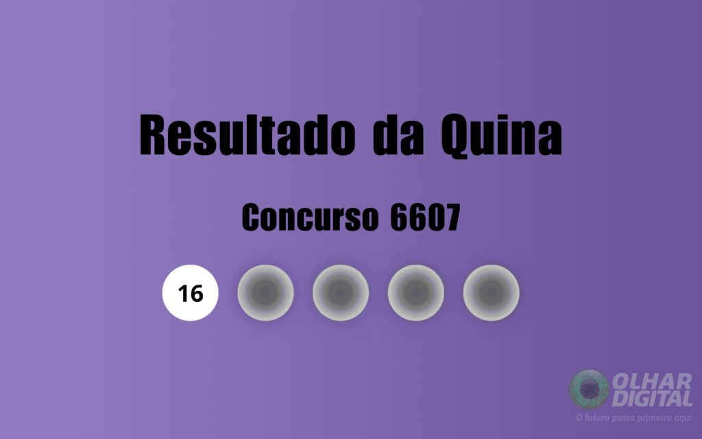 Quina 6607: veja resultado de hoje, sábado (14)