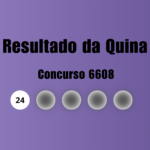 Quina 6608: veja resultado de hoje, segunda-feira (16)