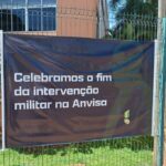 Servidores da Anvisa comemoram fim da ‘intervenção militar’ com término