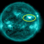 Sol em clima de Réveillon? Estrela libera nova explosão X1.1