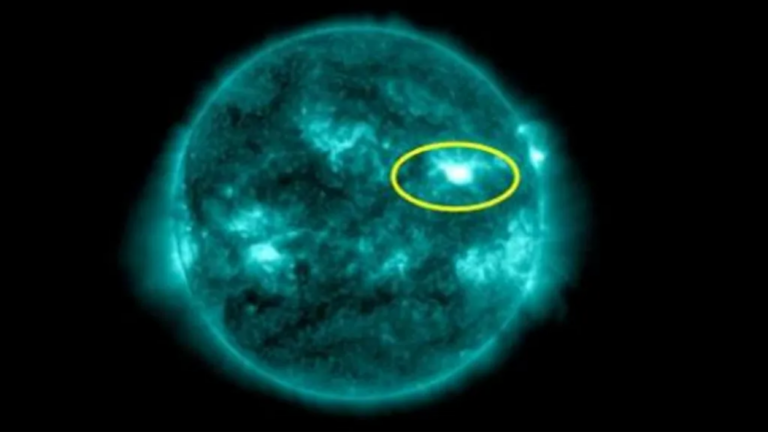 Sol em clima de Réveillon? Estrela libera nova explosão X1.1