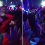 VÍDEO: Polícia procura suspeita de esfaquear mulher durante festa