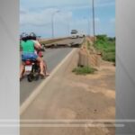 Vídeo mostra momento em que ponte desaba entre Tocantins e