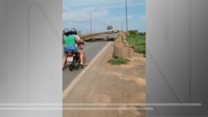 Vídeo mostra momento em que ponte desaba entre Tocantins e