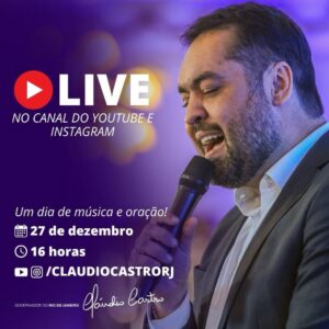 ‘Castro in concert’: governador anuncia live com música e oração