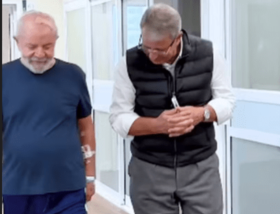 ‘Fiquem tranquilos. Estou firme e forte’: Lula divulga vídeo caminhando