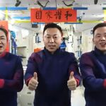 Ano Novo Lunar: astronautas da China celebram a data no