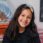 Artista brasileira de 9 anos é selecionada para expor obras