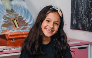 Artista brasileira de 9 anos é selecionada para expor obras