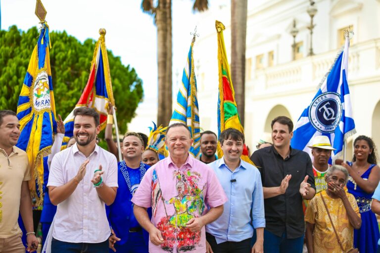 Brandão recebe escolas de samba e anuncia ensaios na Madre