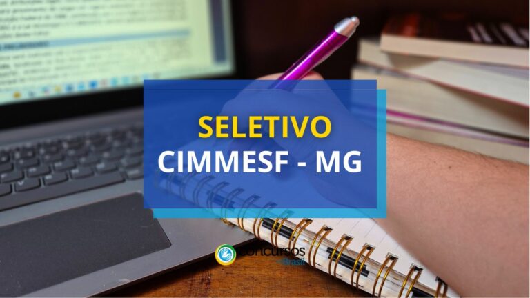 CIMMESF – MG abre vagas em seletivo; até R$ 5,9