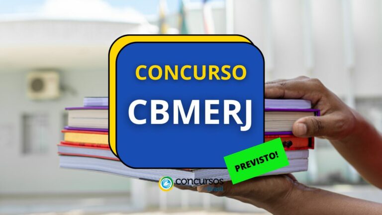 Concurso CBMERJ - RJ: banca contratada; veja detalhes