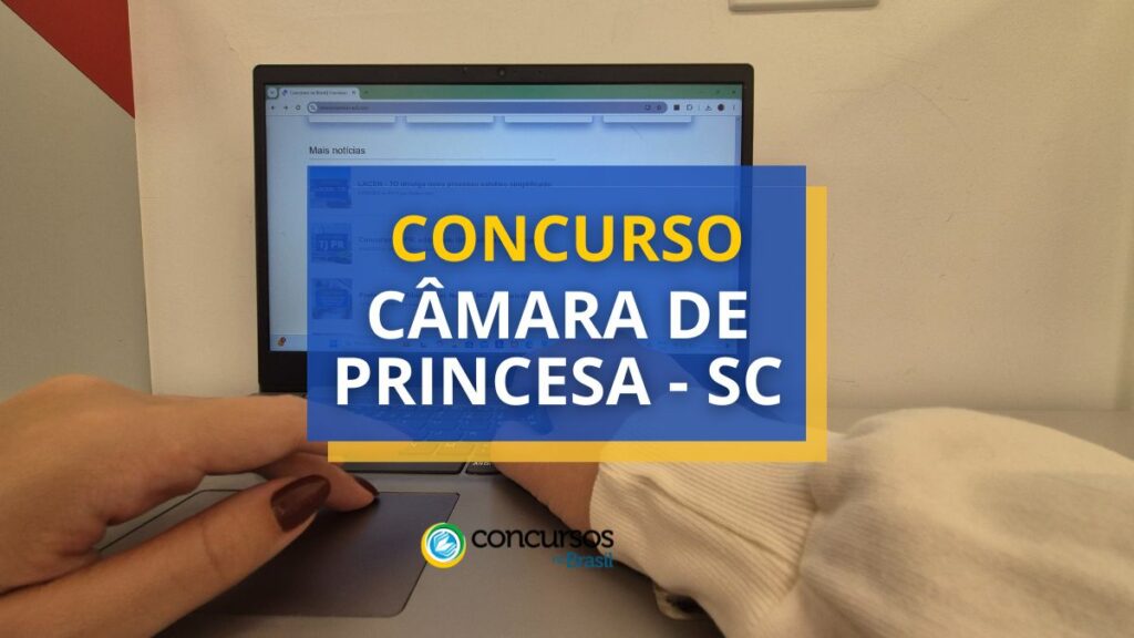 Concurso Câmara de Princesa - SC: cargos de até R$