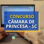 Concurso Câmara de Princesa - SC: cargos de até R$