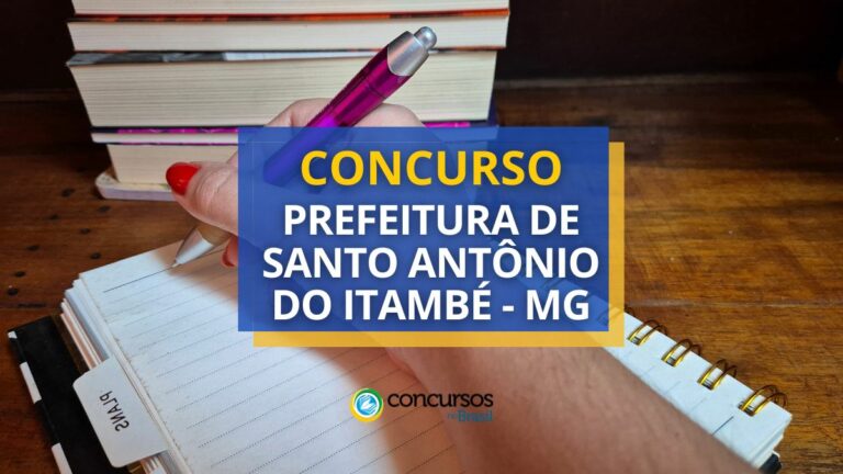 Concurso Prefeitura de Santo Antônio do Itambé