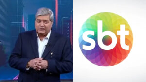 Datena interrompe programa no SBT e choca com crítica à